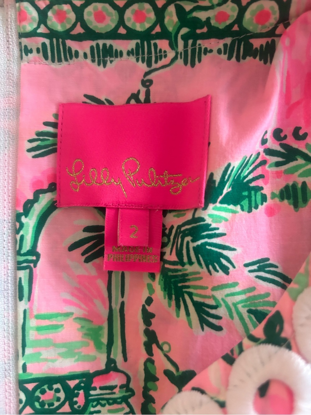 Lilly Pulitzer Guliana Stretch Dress size 2 in excellent condition. - Picture 2 of 7